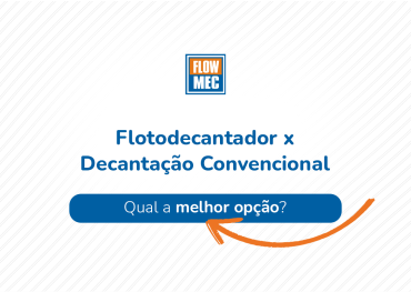 Flotodecantador x Decantação Convencional